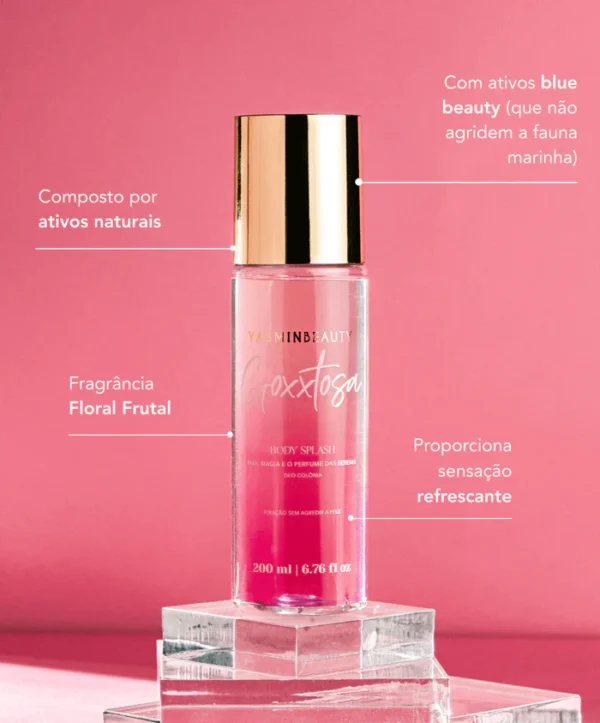 Body Splash Goxxtosa Yasmin Beauty 200ml - Imagem 4