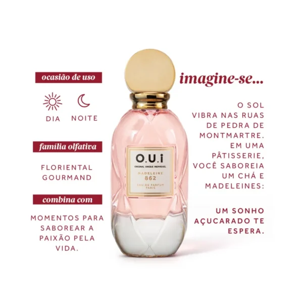 O.U.i Madeleine 862 Eau de Parfum 75ml - Imagem 6