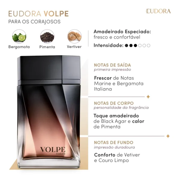 Volpe Desodorante Colônia 100ml - Imagem 2