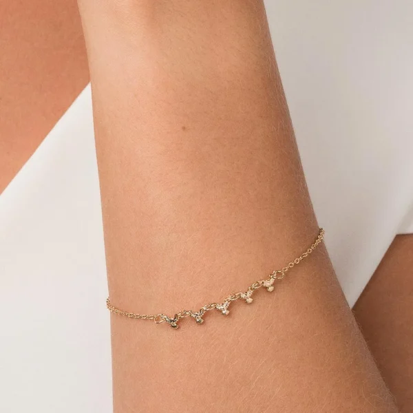 Pulseira Rommanel banhado a ouro18K -TAM.19 5521321900 - Imagem 2