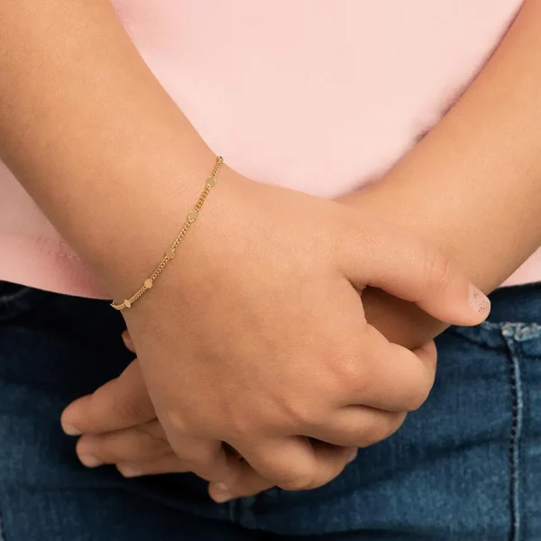 Pulseira Rommanel banhado a ouro18K – TAM.16 5520231600 - Imagem 2