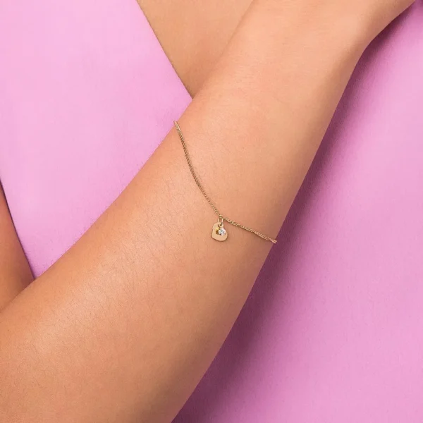 Pulseira Rommanel banhado a ouro18K - TAM.19 5520751906 - Imagem 2