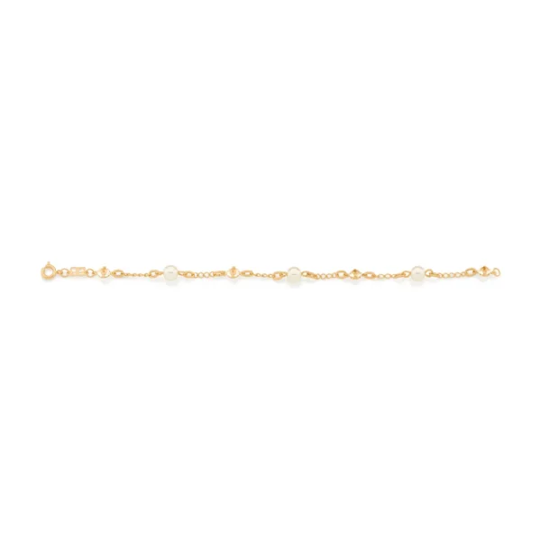 Pulseira Rommanel banhado a ouro18K -  TAM.19 5509971912 - Imagem 3
