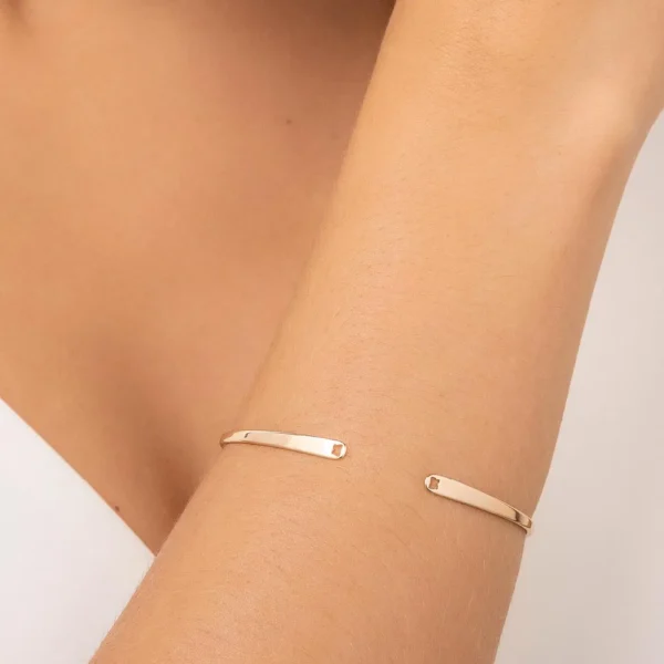 Bracelete Rommanel banhado a ouro18K - TAM.60 5521316000 - Imagem 2