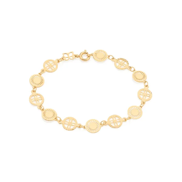Pulseira Rommanel banhado a ouro18K - TAM.18 5512001800
