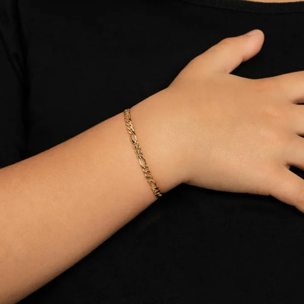 Pulseira Rommanel banhado a ouro18K - TAM.16 5520241600 - Imagem 2