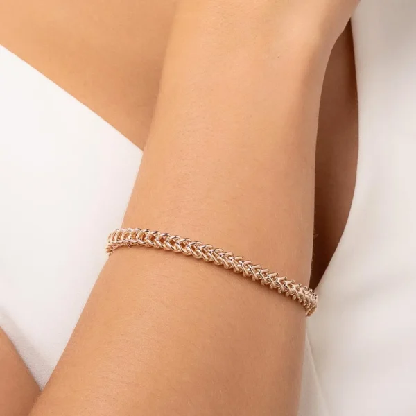 Pulseira Rommanel banhado a ouro18K - 5521351800 - Imagem 2