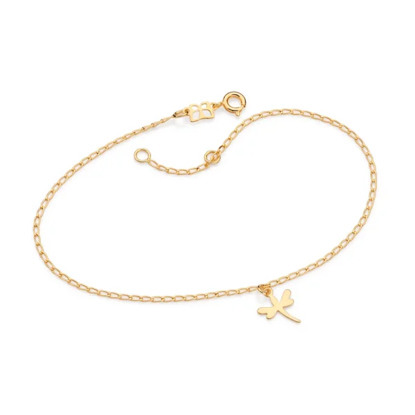 Tornozeleira Rommanel banhado a ouro18K – TAM.25 5506102500 - Imagem 2