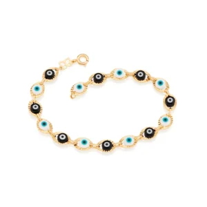 Pulseira Rommanel banhado a ouro18K - TAM.19 5514121914