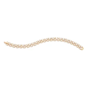 Pulseira Rommanel banhado a ouro18K - TAM.17 5521381706