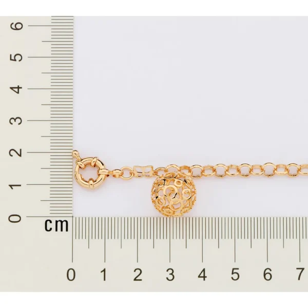 Pulseira Rommanel banhado a ouro18K - TAM.20 5508532000 - Imagem 3