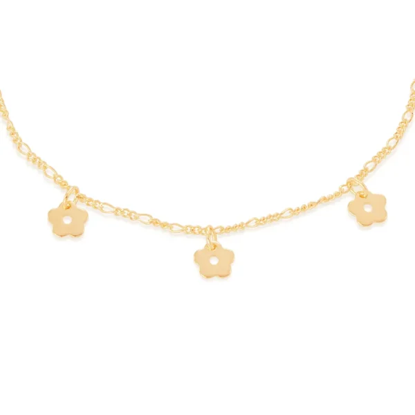 Tornozeleira Rommanel banhado a ouro18K – TAM.25 5506232500 - Imagem 3