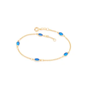 Pulseira Rommanel banhado a ouro18K - TAM.19 5516691904