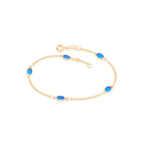 Pulseira Rommanel banhado a ouro18K - TAM.19 5516691904