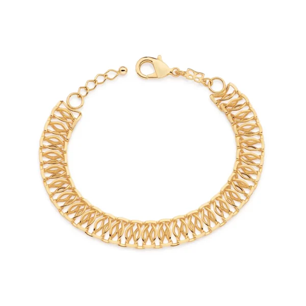 Pulseira Rommanel banhado a ouro18K- TAM.20 5521292000