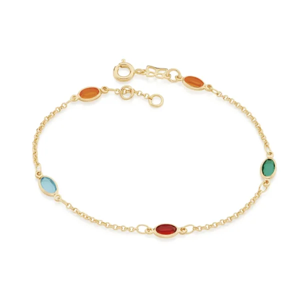 Pulseira Rommanel banhado a ouro18K -  TAM.19 5516241914