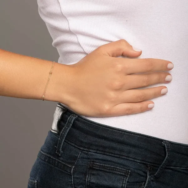 Pulseira Rommanel banhado a ouro18K - 5504881800 - Imagem 2