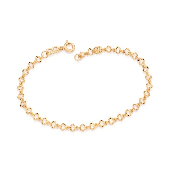 Pulseira Rommanel banhado a ouro18K –TAM.19 5520621900