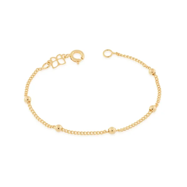 Pulseira Rommanel banhado a ouro18K - TAM.14 5501041400