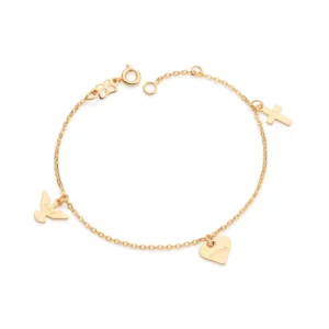 Pulseira Rommanel banhado a ouro18K - TAM.19 5520411900