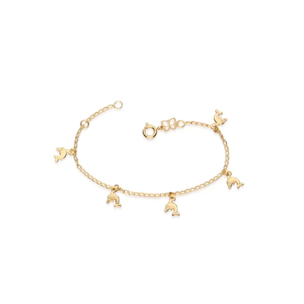 Pulseira Rommanel banhado a ouro18K –  TAM.16 5506001600