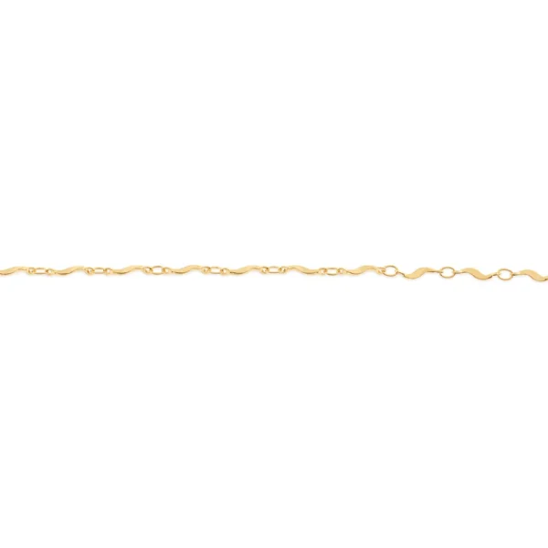 Pulseira Rommanel banhado a ouro18K - TAM.18 5504611800 - Imagem 3