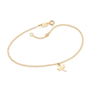 Tornozeleira Rommanel banhado a ouro18K – TAM.25 5506102500