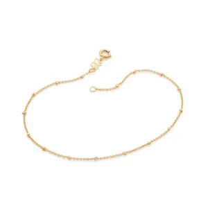 Tornozeleira Rommanel banhado a ouro18K – TAM.25 5513852500