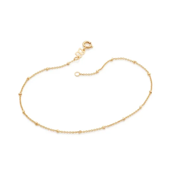 Tornozeleira Rommanel banhado a ouro18K – TAM.25 5513852500