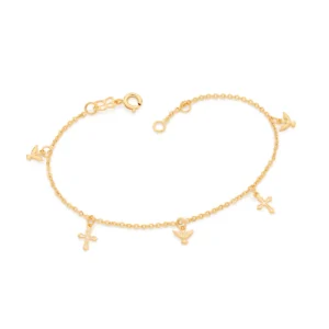 Pulseira Rommanel banhado a ouro18K –  TAM.19 5517241900