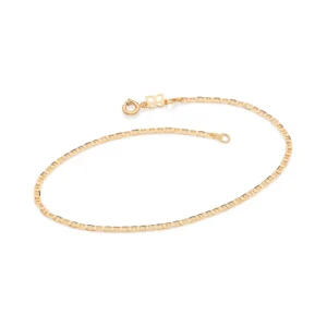 Tornozeleira Rommanel banhado a ouro18K - 5507452300