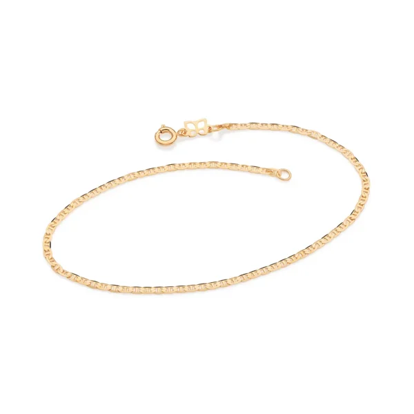Tornozeleira Rommanel banhado a ouro18K - 5507452300