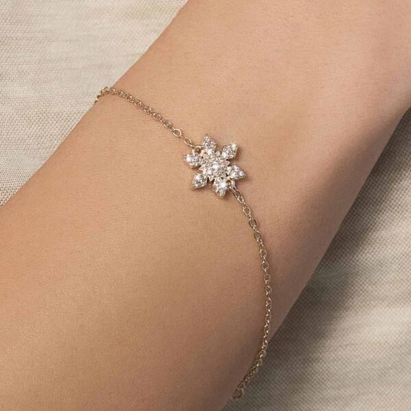 Pulseira Rommanel banhado a ouro18K - TAM.19 5521891906 - Imagem 2
