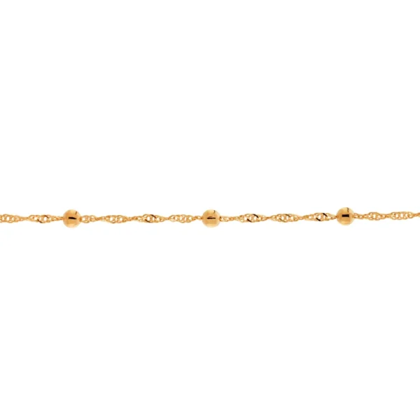 Pulseira Rommanel banhado a ouro18K - TAM.19 5513701900 - Imagem 4