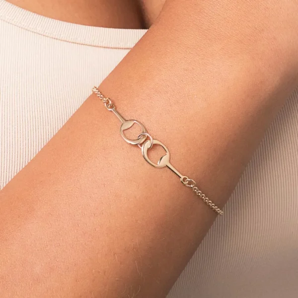 Pulseira Rommanel banhado a ouro18K - TAM.19 5521491900 - Imagem 3