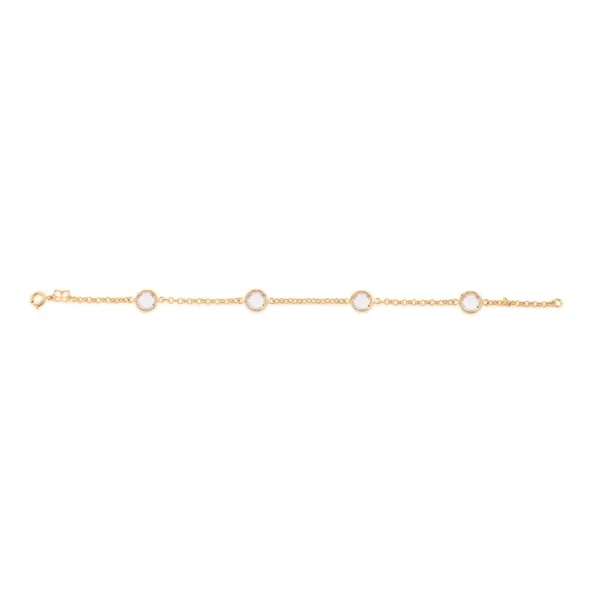 Pulseira Rommanel banhado a ouro18K- TAM.20 5512632006 - Imagem 4