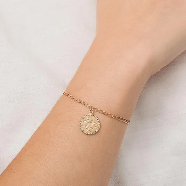Pulseira Rommanel banhado a ouro18K - TAM.19 5521121900 - Imagem 2