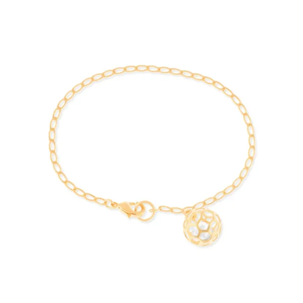 Pulseira Rommanel banhado a ouro18K - TAM.20 5517302006