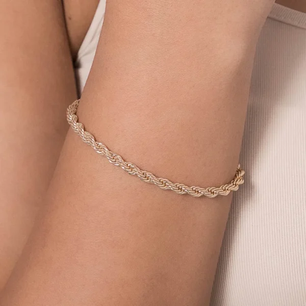 Pulseira Rommanel banhado a ouro18K - TAM.18 5521881800 - Imagem 2