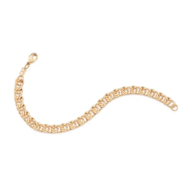 Pulseira Rommanel banhado a ouro18K - TAM.20 5521772000 - Imagem 4