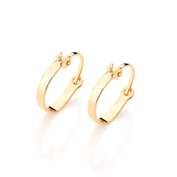 Brinco Rommanel banhado a ouro18K – 5202930000