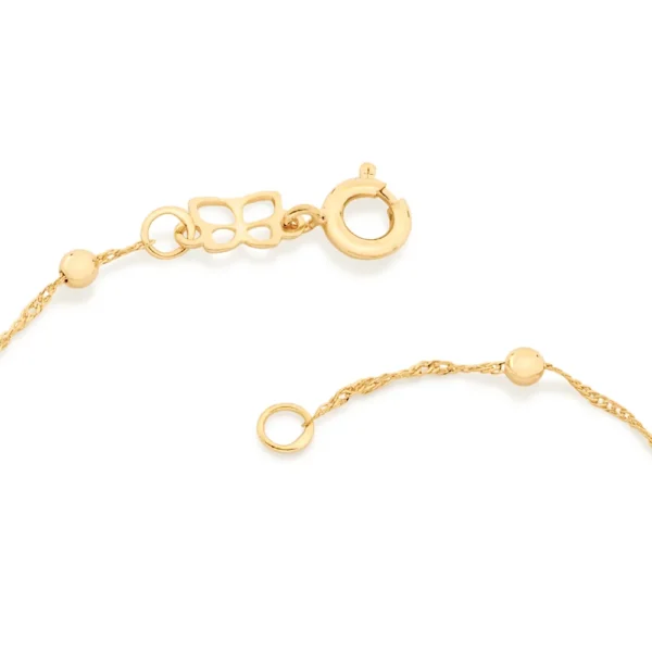 Pulseira Rommanel banhado a ouro18K TAM.14 - 5512021400 - Imagem 4