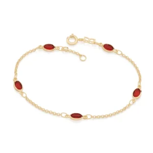 Pulseira Rommanel banhado a ouro18K – TAM.19 5516141933