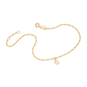 Tornozeleira Rommanel banhado a ouro18K- TAM.25 5501922500