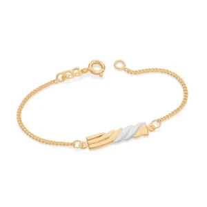 Pulseira Rommanel banhado a ouro18K -  TAM.14 5502161400