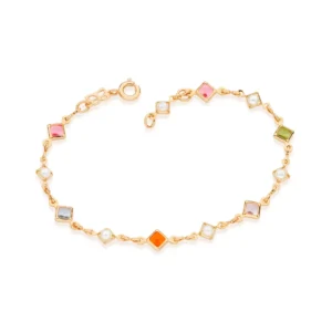 Pulseira Rommanel banhado a ouro18K –  TAM.19 5506721914