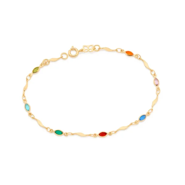 Pulseira Rommanel banhado a ouro18K -5506431814