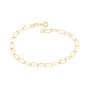 Pulseira Rommanel banhado a ouro18K-  TAM.19 5506831900