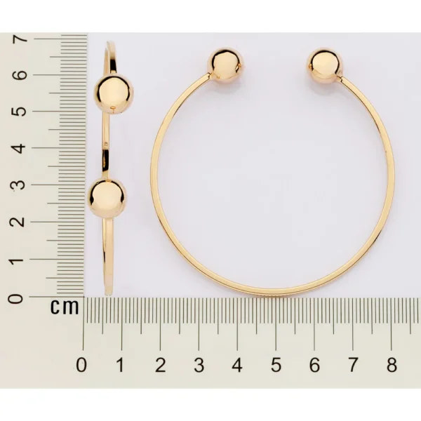 Bracelete Rommanel banhado a ouro18K - TAM.60 5521686000 - Imagem 2
