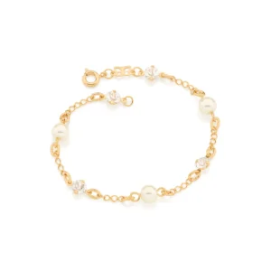 Pulseira Rommanel banhado a ouro18K -  TAM.19 5509971912